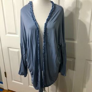 Women’s L/XL cardigan.  Light blue cardi by Arianna by Howard’s.